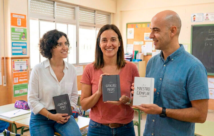 libretas personalizadas para profesores